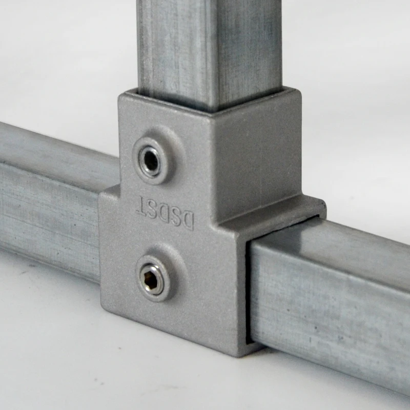 E28-07 Hinge Joint Aluminum Pipe 28 Mm Accessories Connector For Lean Tube - Buy Round Aluminum