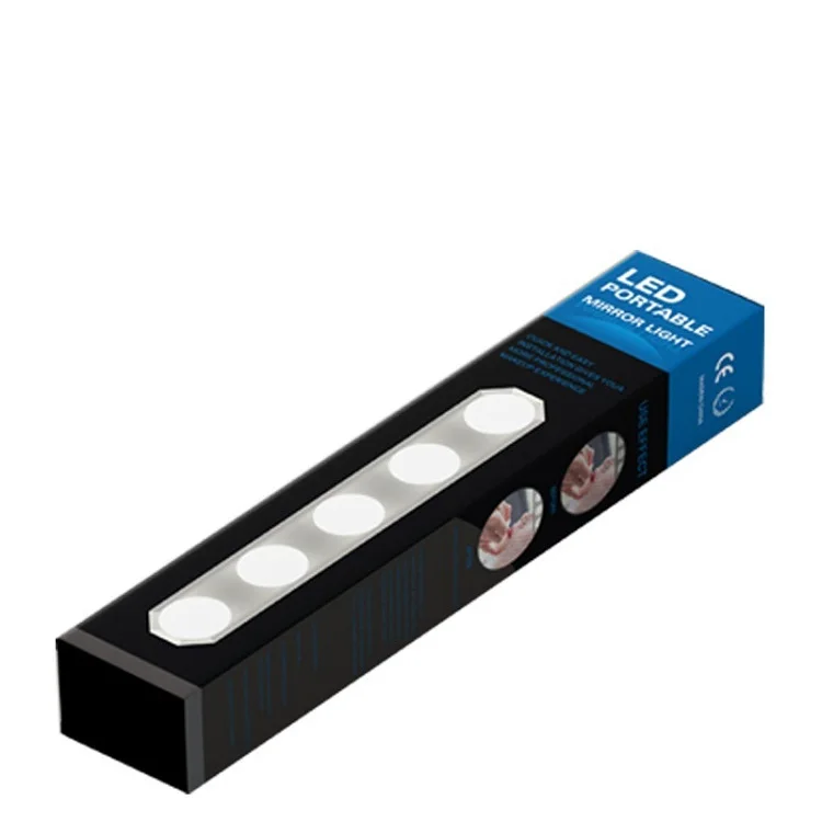 
Косметическое зеркало для макияжа шкаф туалетное зеркало со светодиодной подсветкой супер яркий 5 светодиодных ламп LED составляют свет портативное косметическое зеркало с usb-питанием, лампа 