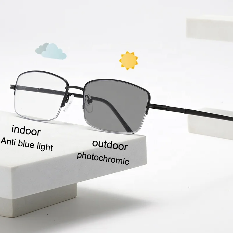 Photochromic Anti-Radiation Glasses Computer Blue Light Protection