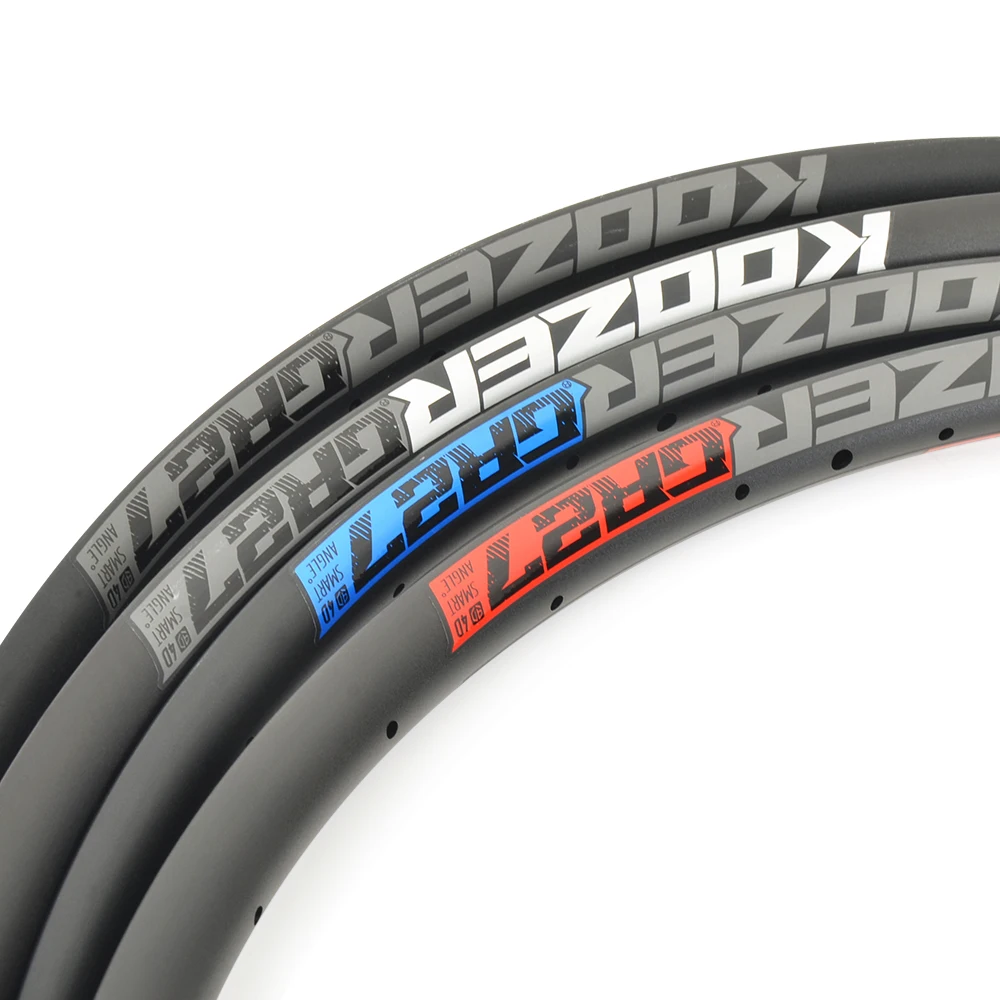 Koozer GR27 4D Smart Drilling Gravel MTB Bicycle Rim 27.5 29 700c Tubeless Ready 28 32 Holes Inner 27mm Custom Wheel Bike Parts