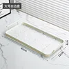 Estante grande para natillas con bandeja con diseño de hielo.