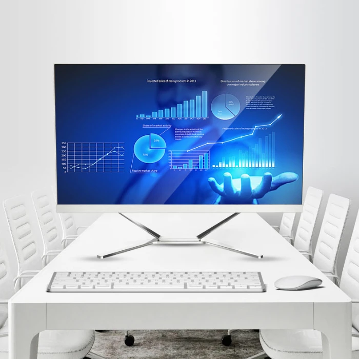 Sharerdp Custom Brand 1115G4/1135G7 All-in-One Desktop Computers LCD for School Office Use Featuring I5 I3 Computadoras De