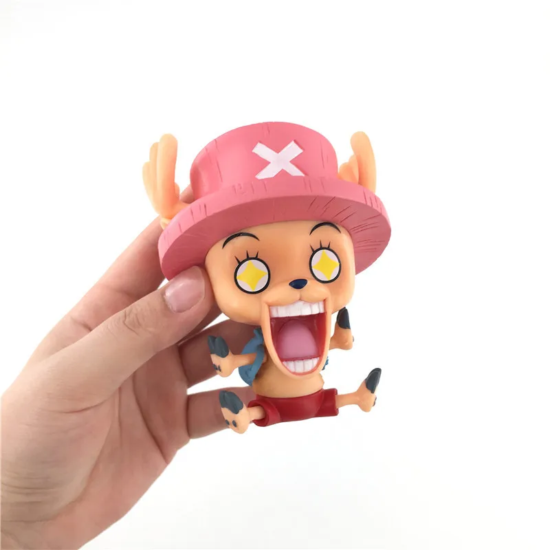 Anime One-Pieced Figures PVC Action Model Dolls Figure Toys Cute Luffy Nami Zoro Collection Brinquedos Full Set