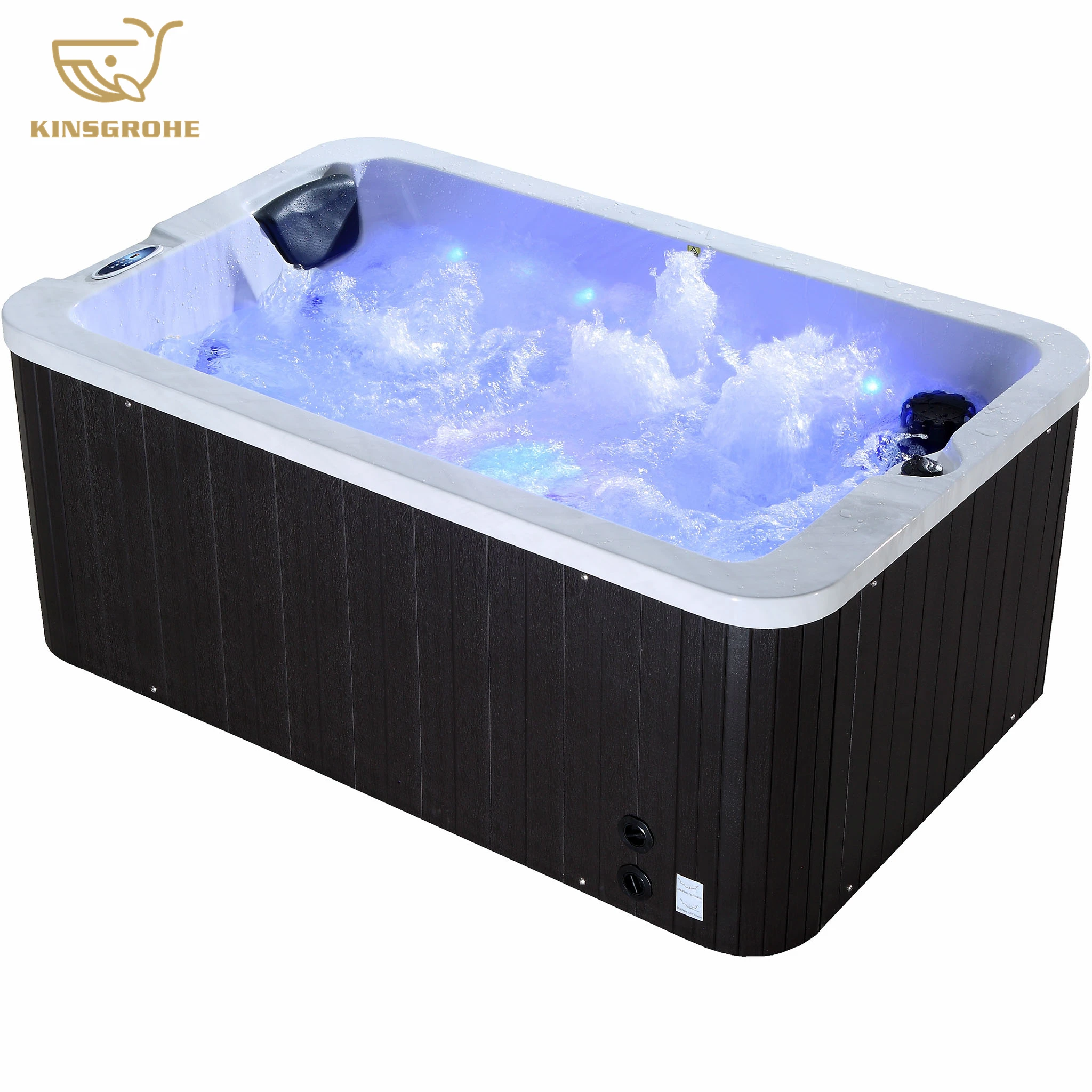 Source Newest 110v Plug And Play Air Jet Massage Outdoor Spa Wood Fired  Family Massage Sex Video Tv Hot Tub Sale on m.alibaba.com