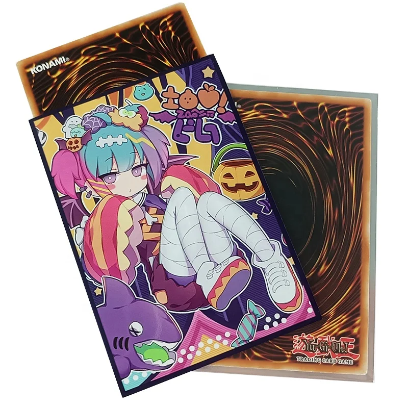 Beautiful Designs Easy Shuffle No Sticky Anti Scratch Standard Size Custom  MTG Yugioh Trading Card Sleeves