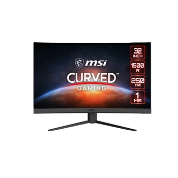 NEW MSI G32C4X 32'' VA Curved 1080P 250hz Monitor with 1920 x 1080 (FHD) white gaming monitor