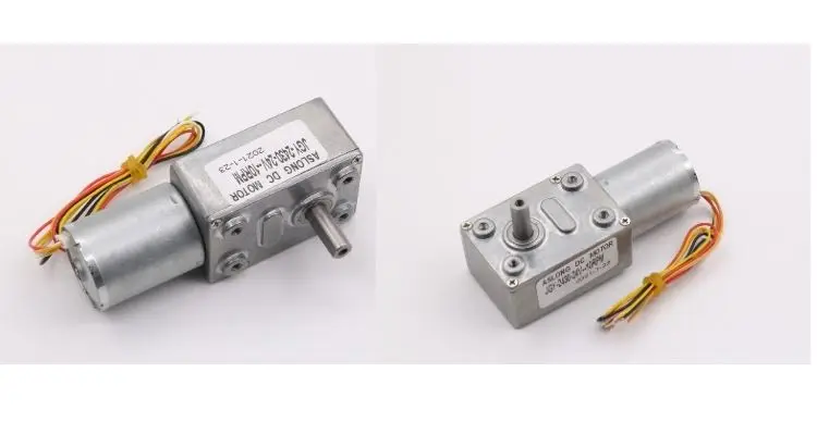 Built In Brushless Motor JGY-2430 12V DC Worm Gear Motor Dc Worm Gear Motor Low Speed High Torque