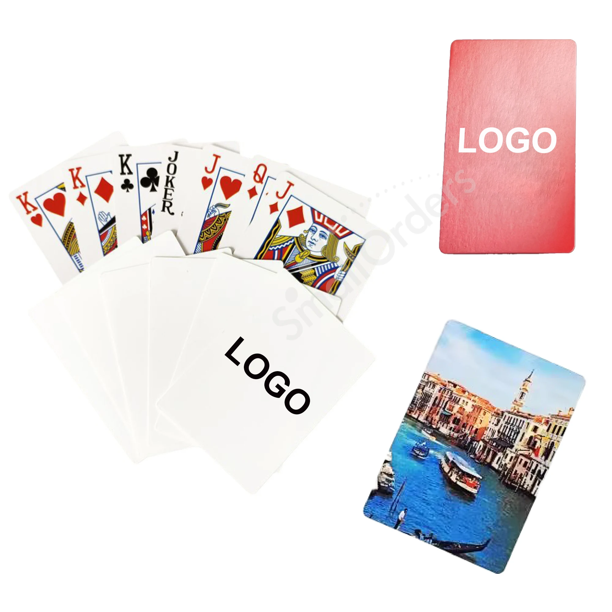 Cheap Advertising Poker promotional playing cards