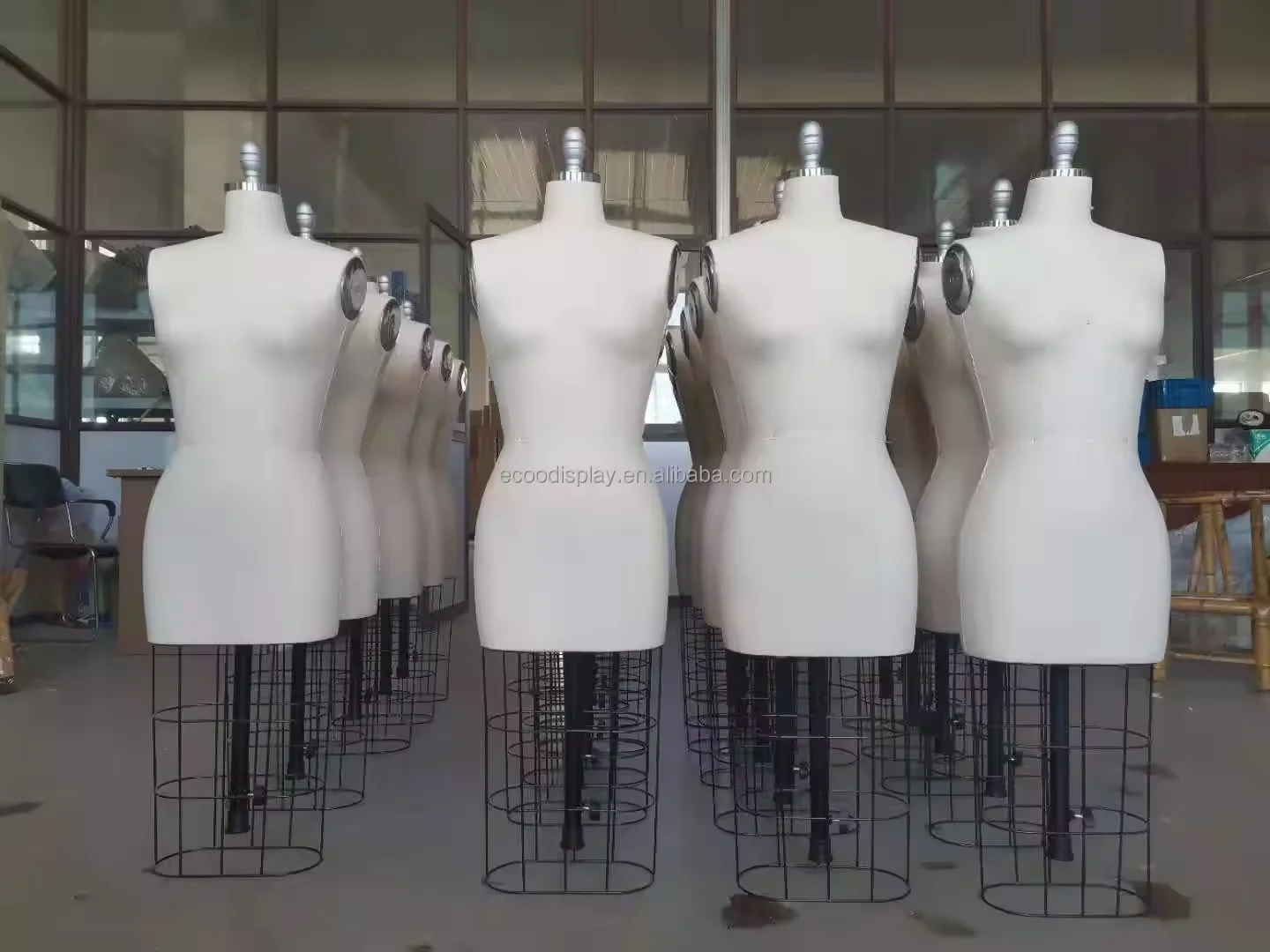 High Quality Tailoring Dress Form - Female Mannequin for Dress Designers - Rubber and Sewing Friendly