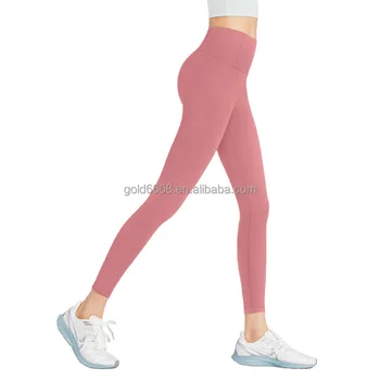 Women's Yoga Pants High Waist Abdomen Double-Sided Brushed Peach Hip Lifting Sports Fitness Tights Leggings