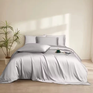 Custom Quilt Cover Organic Bamboo Duvet Cover Set OEKO-TEX Certified Bamboo Bedding