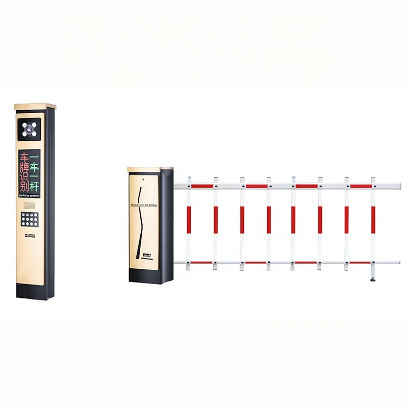 Advertising Ticket Manual Gate System Parking  Retractable Control Driveway Boom Arm Electronic Barrier Gates