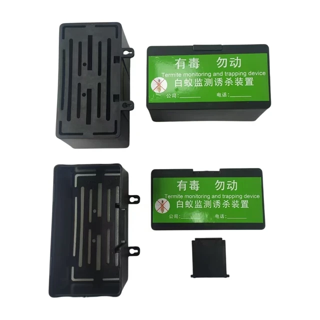 OEM Plastic Outdoor Underground Monitoring Termite Bait Station Trap Effective Termite Control Stations