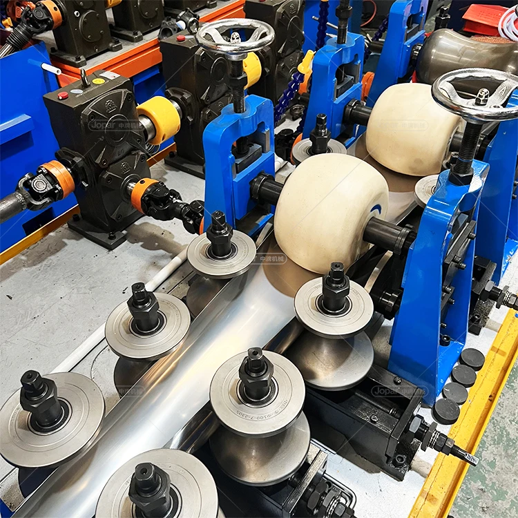 Jopar Factory Price 304 / 201 SS Coil Decoration Square Pipe Making Machine Tube Mill