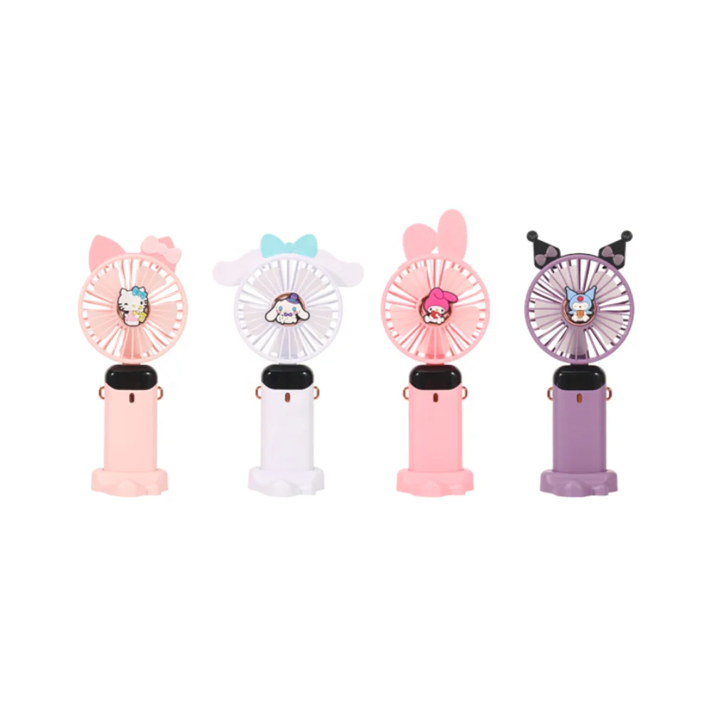 New Usb Handheld Fan Mini Portable Desktop Charging Small Fan Folding Digital Display Aromatherapy Small Fan