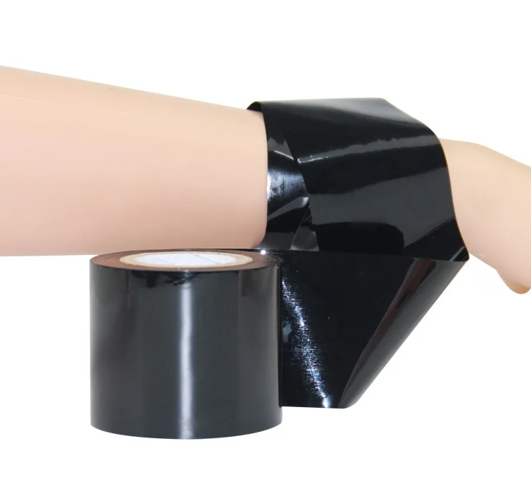Convenient 16m Electrostatic Small Tape Sm Alternative Sex Props Binding Gag Tape Handcuffs Adult Supplies