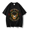 Black Funny Guitar Graphic Tee Shirt 3