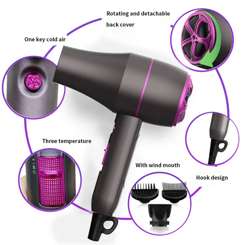 Comb blow dryer for clearance black hair