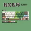 My World 74 คีย์โรงงานด้านข้างแกะสลักการส่งผ่านแสง-6168 บน