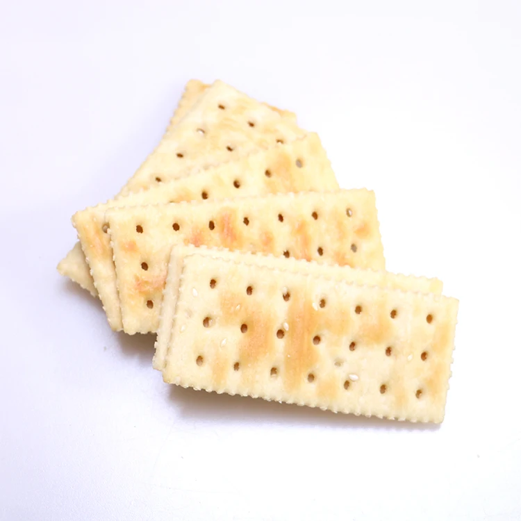 Sesame Salty Crisp Soda Crackers Biscuit