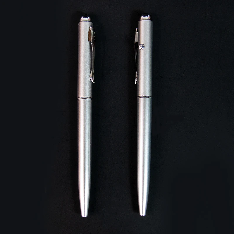 Суперточки серебристого цвета тонкий стержень новый дизайн Невидимая ручка УФ-ручка студенты используют для тайной маркировки канцелярских игрушек с УФ