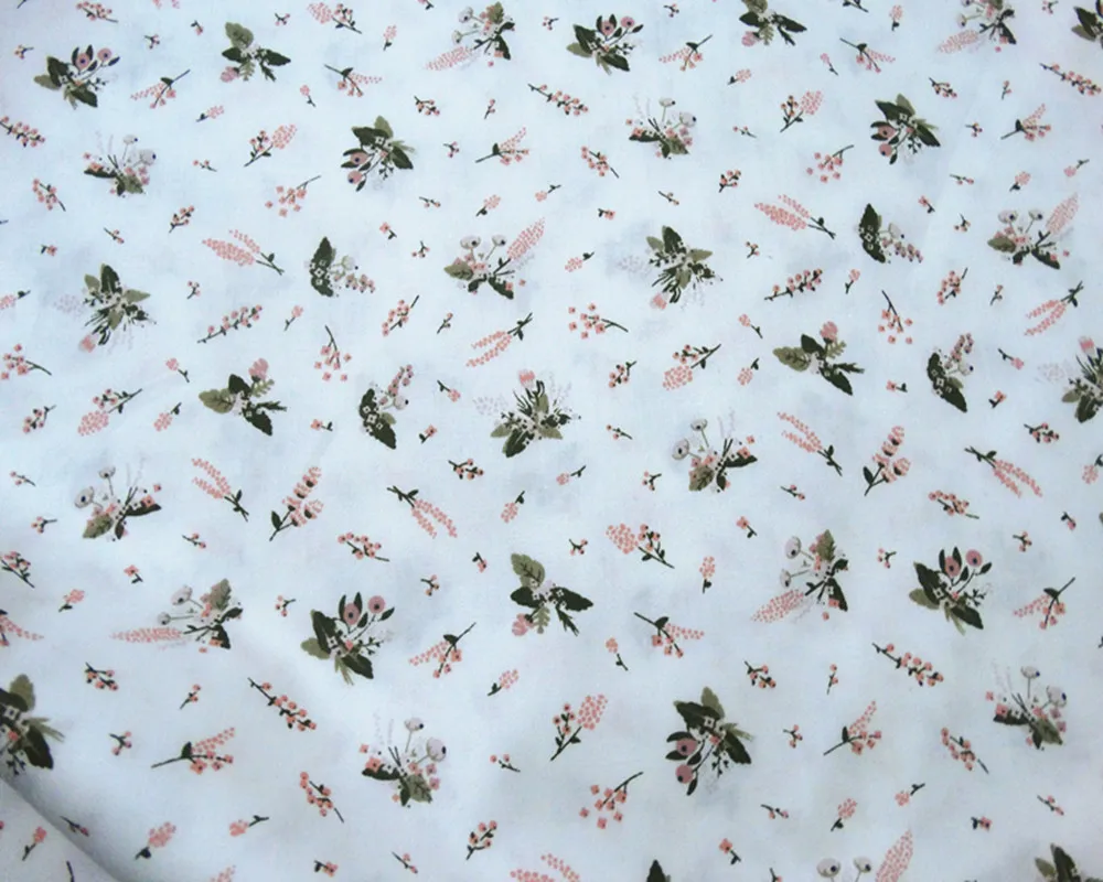 Оптовая продажа, цветочная ткань, хлопок, цифровой персонализированный