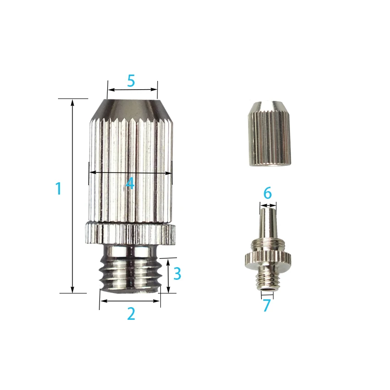 Male Thread Adapter Dispenser Quick Coupler Metal Adapter Pneumatic ...
