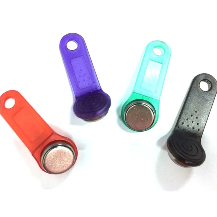 Tasto Smart Touch RW1990A IButton – Codice A 64 Bit, Comunicazione 1-Wire, Foro Portachiavi Da 6 Mm