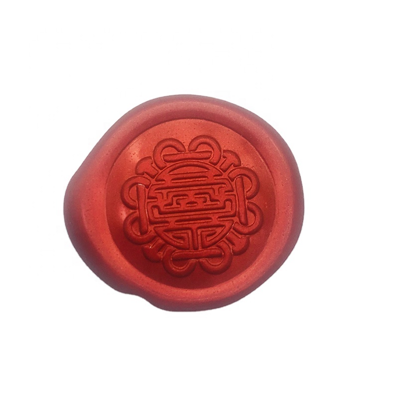 
 Пользовательские 3D глянцевые алюминиевые тисненые восковые печати штампы наклейки логотип для подарочного конверта  