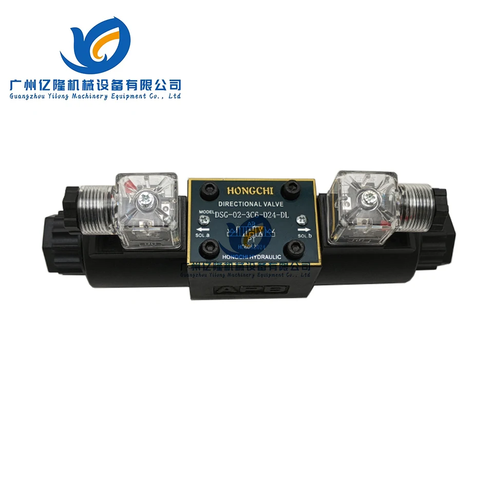 DSG-02-3C6-D24-DL Hydraulic Electromagnetic Solenoid Directional Reversing Valve