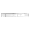 4560 L Scatola trasparente con cornice argento