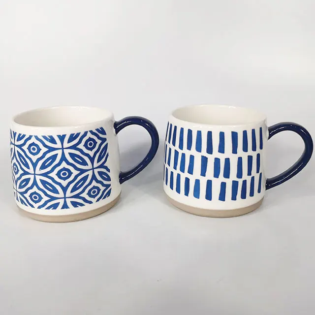 Top Grade Embossed Design Nordic Design Coffee Tea Mug