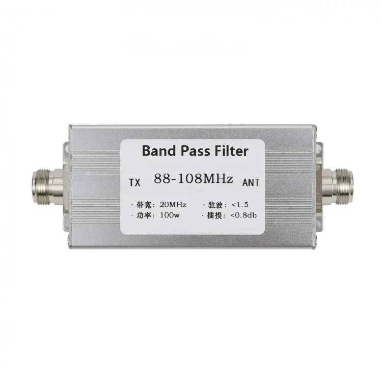 88-108M FM BPF Band Pass Filter PCBA Bandpass Filter 100M Insertion Loss 2DB 