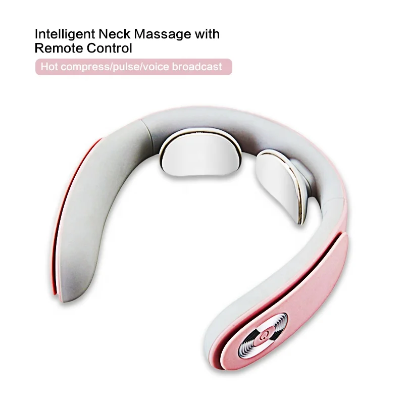 Hot Selling Intelligent Neck Massage with Remote Control Neck Massager Deap Tissue Kneading Masajeador De Cuello