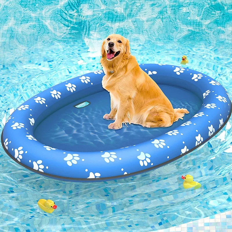 inflatable dog pool float