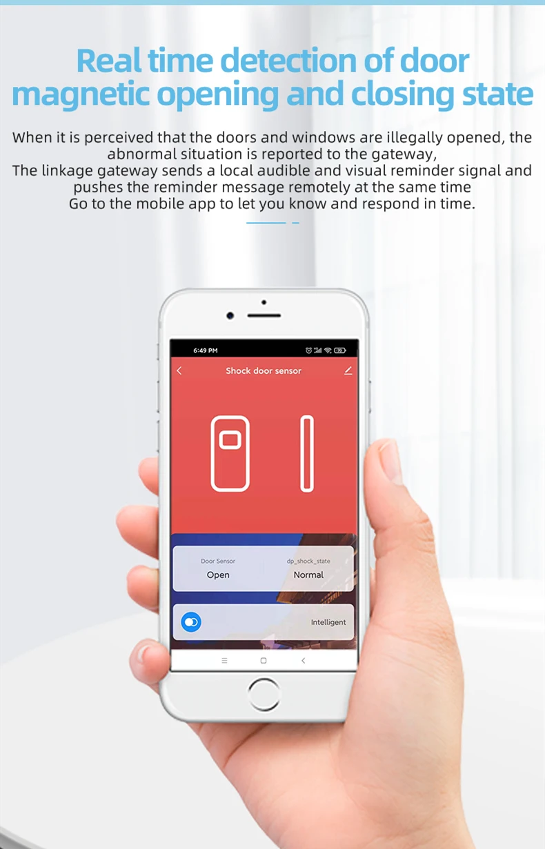 vibrating door magnetic sensor