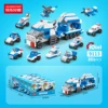 9113 Police vanguard 10 in 1 mixed in display box 301pcss