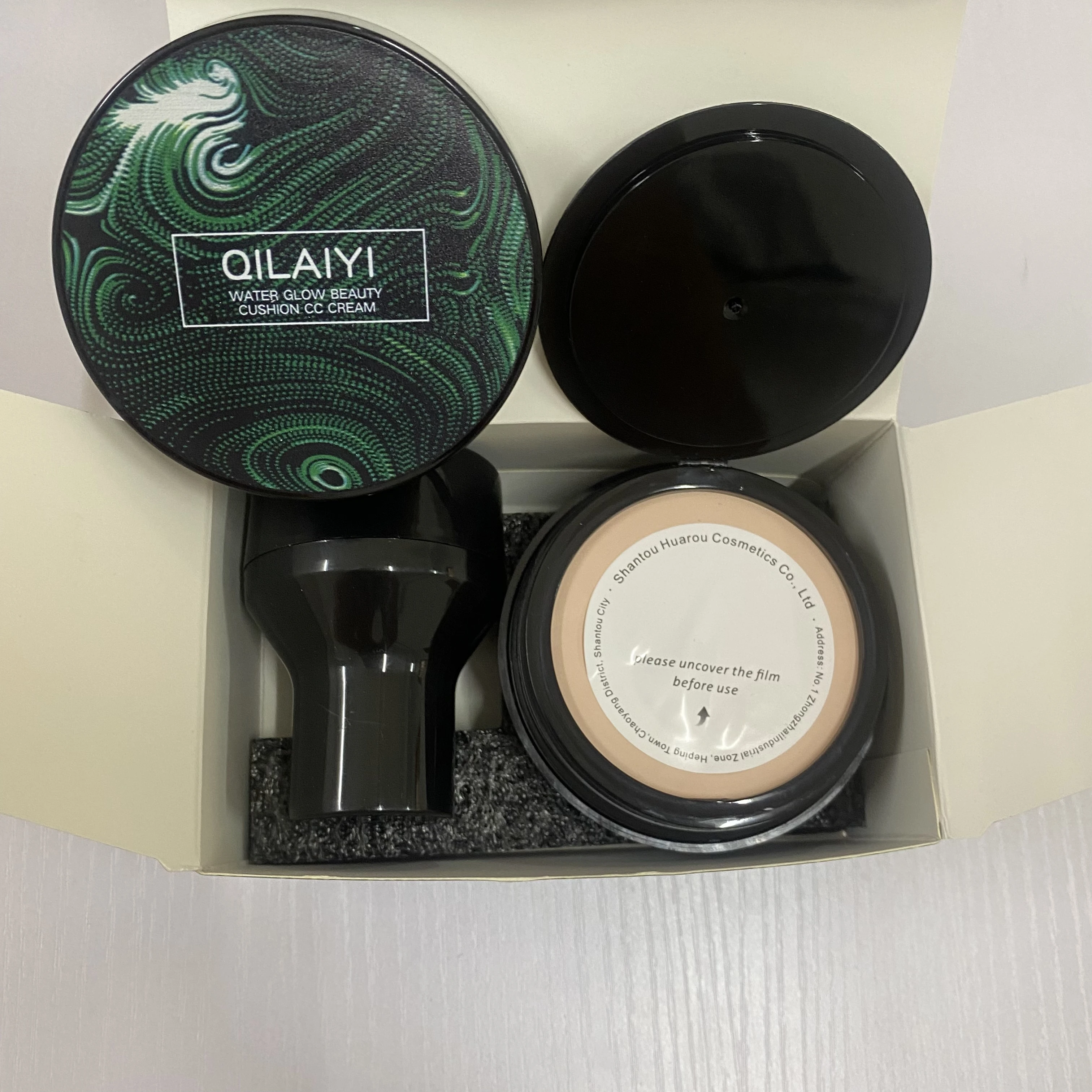 Qilaiyi批发oem & Odm隐藏毛孔精制水辉美容垫cc霜 - Buy 水美坐垫,鳄梨气垫cc霜,Cc霜 Product on  Alibaba.com