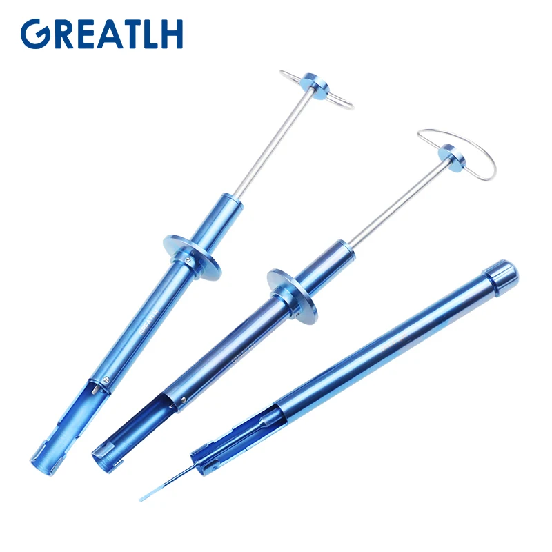 Titanium Ophthalmic Surgery Injector IOL Delivery System Monarch III Stylish Crystal Pushers Ophthalmic Instruments