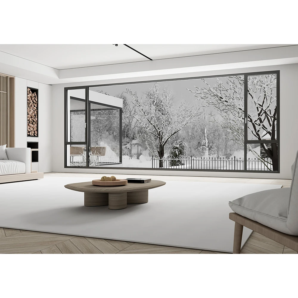 Fuson Small and Medium Units  Simple Design  Window American Style European Standard Outdoor Smart Window