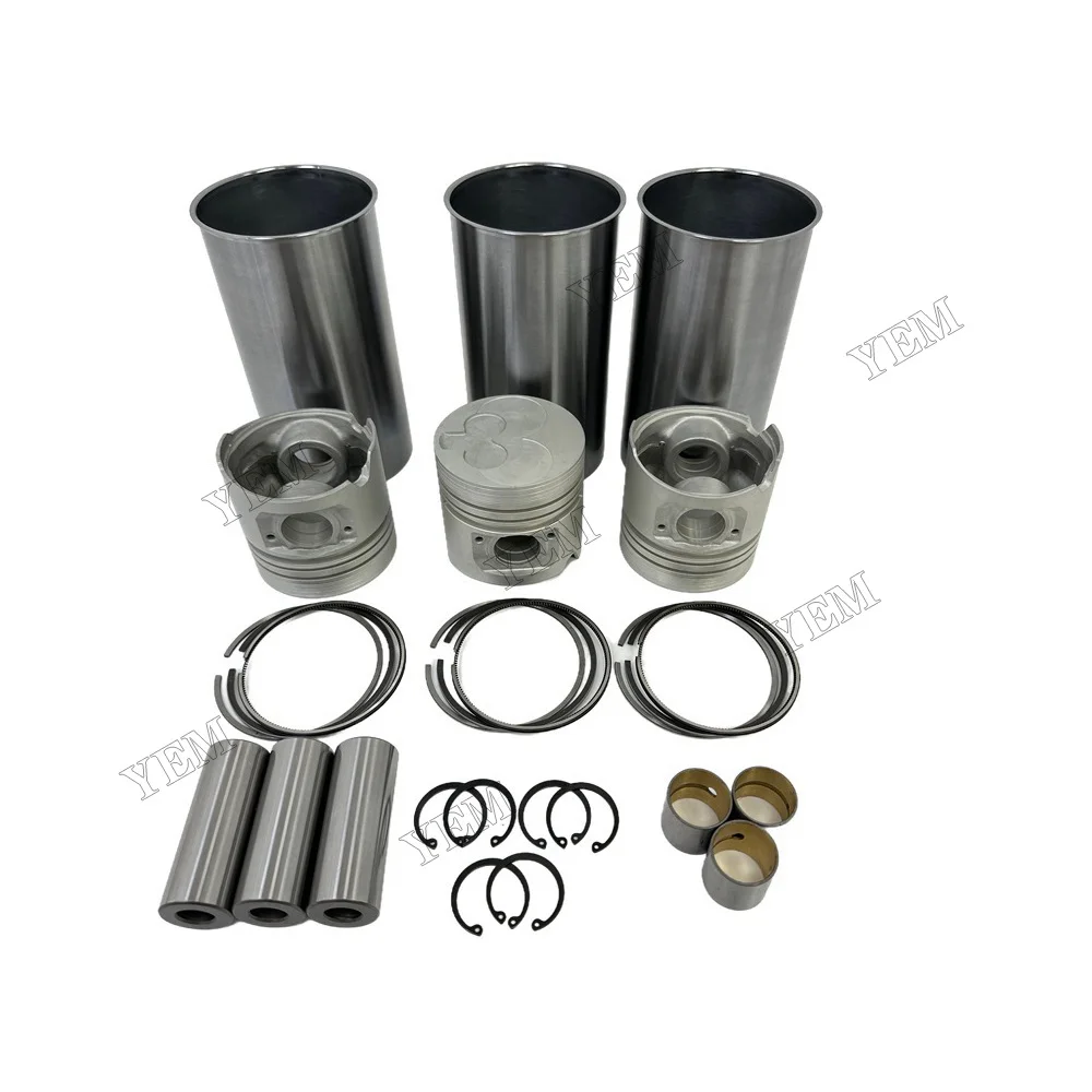 For Isuzu 3AD1 Cylinder Liner Kit Diesel Engine Spare Parts 3