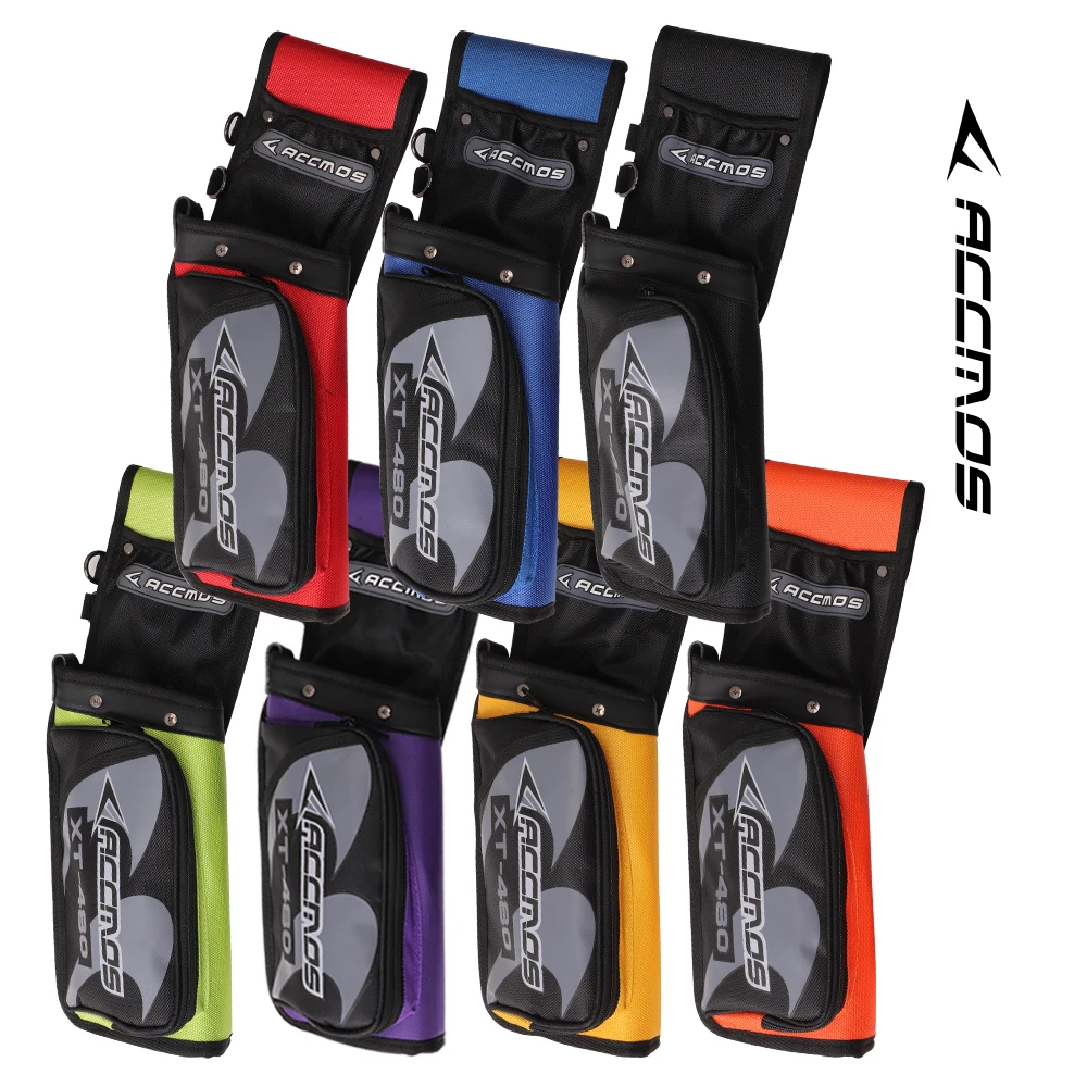 Faretra per tiro con l'arco a 6 frecce supporto per faretra a sgancio rapido per arco composto accessori per tiro da caccia all'aperto  18
