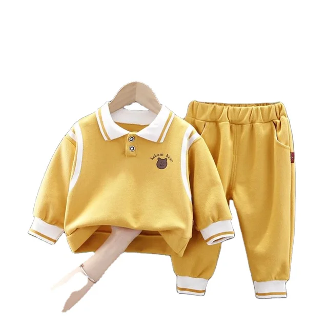 baby clothes cute split suit baby boys and girls spring and autumn clothes sport wears toddlers outfit