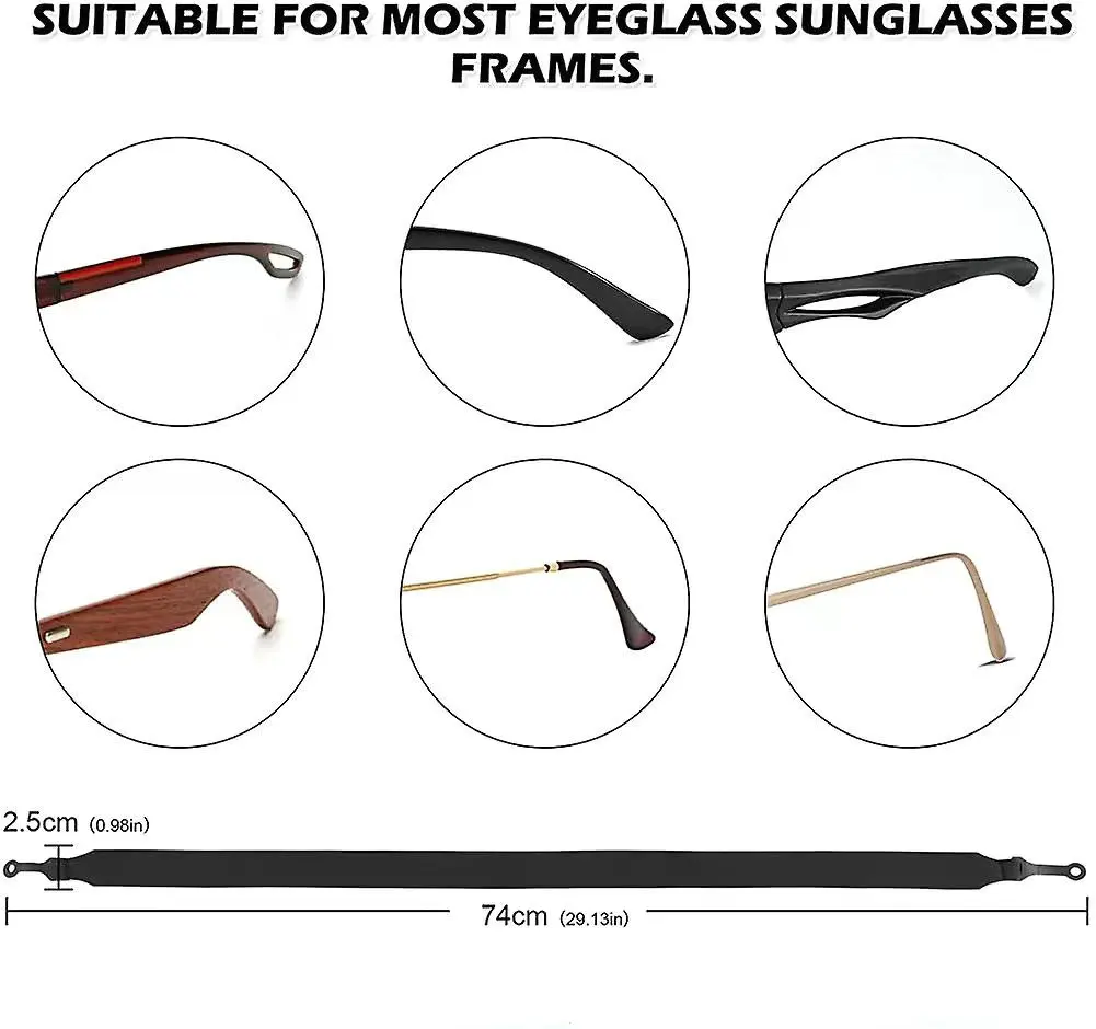 Floating Sunglasses Strap Cord Lanyard Adjustable Floating Eyewear