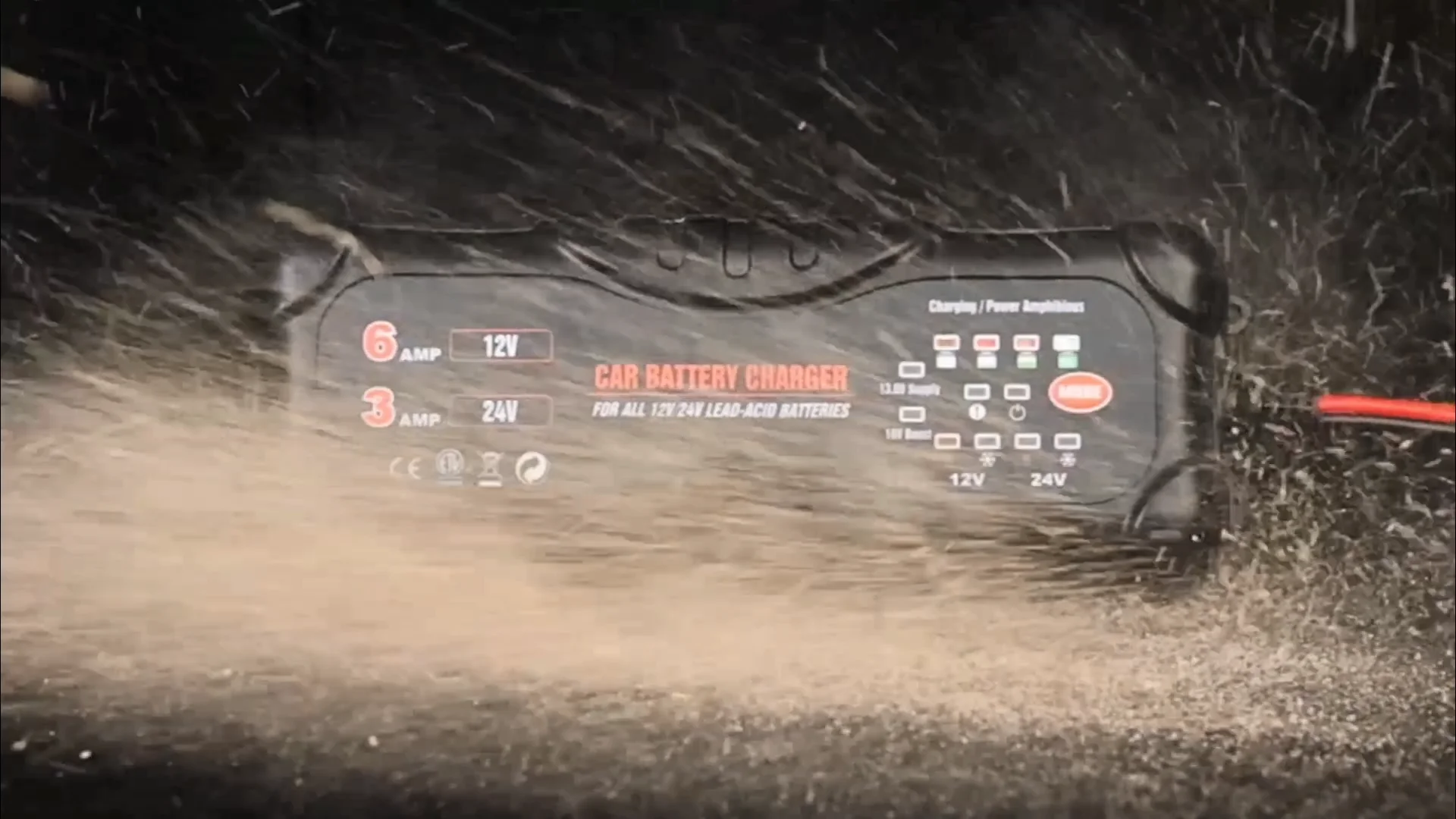 12v 24v 6a Rechargeable Smart Maintainer Automatic Car Battery Charger