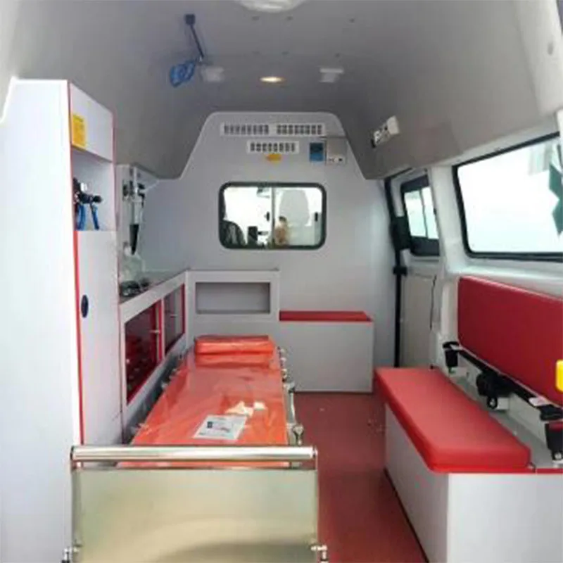 Manufacturer Negative Pressure Laminar Flow Ambulance Car Infection Disease Ambulance Waggon Auxilium Ambulance