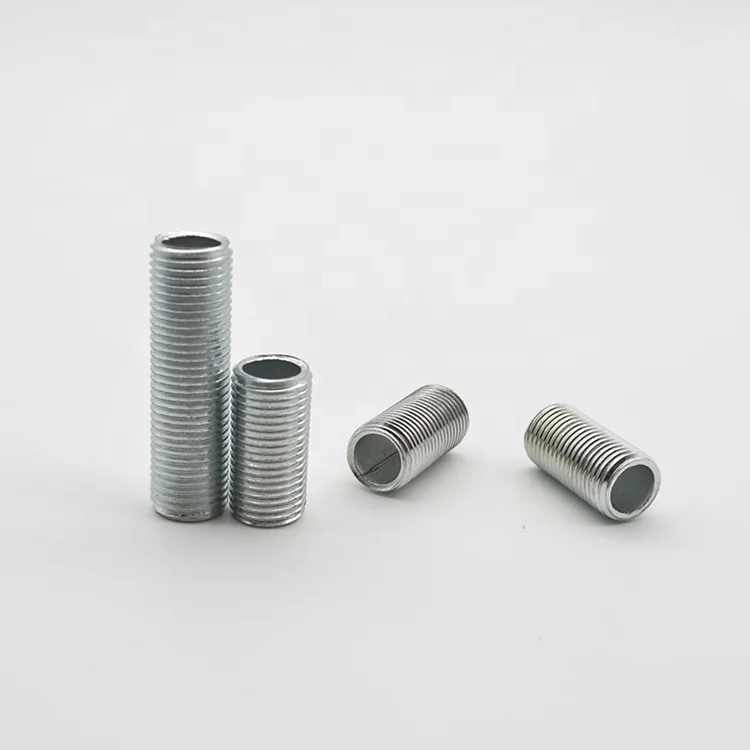 Wholesale Zinc Plated Iron M6 M8 M10 M12 M14 M16 M18 M20 M25 M30 Hollow External Thread Bar