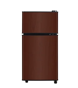 BCD-76 Home Appliance 76L Mini Double Door Refrigerator Portable Fridge for Home or Hotel