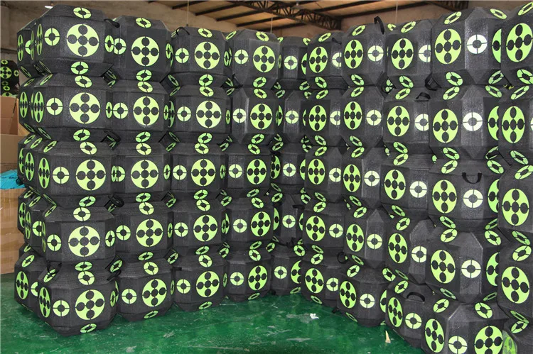 Hot Selling Spring Six Sided Printed Arrow Targets for Outdoor Training and Sports Shooting Customizable for Bow Type