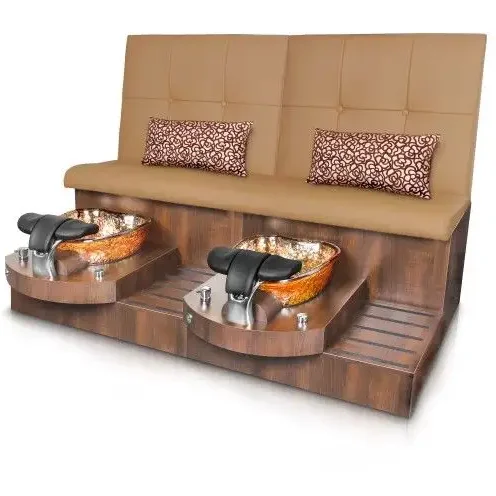 Bomacy Fashion Luxury Beauty Salon Furniture Foot SAP Pedicure Station/Bench/Chair for Sale